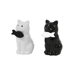 Salero y pimentero “gatos”