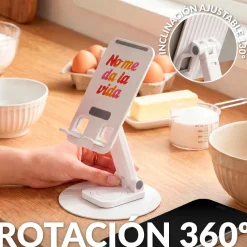 Soporte móvil plegable “No me da la vida”