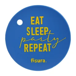 Tapa vasos antidroga “Eat, Sleep, Party, Repeat”