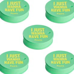 Tapa vasos antidroga “I just wanna have fun” 5 unidades