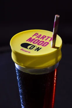 Tapa vasos antidroga “Party mood ON”