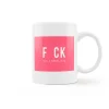 Taza "All I need is u" rosa