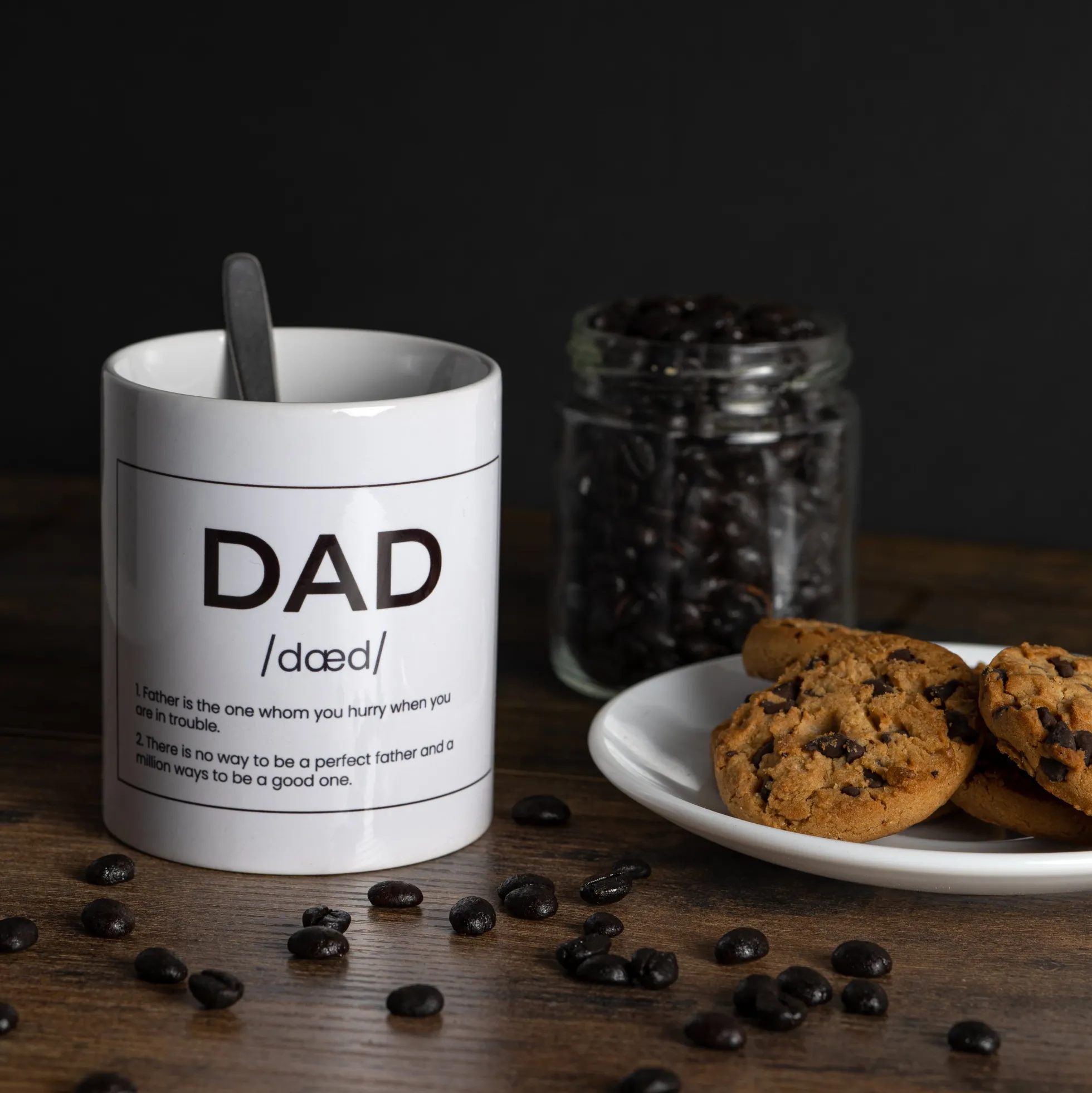 Taza "Dad" inglés