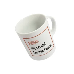 Taza 'Friday,my second favorite…' ENG
