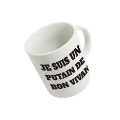 Taza 'Je suis un Putain de Bon Vivant' FR
