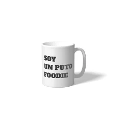 Taza "Soy un puto Foodie"