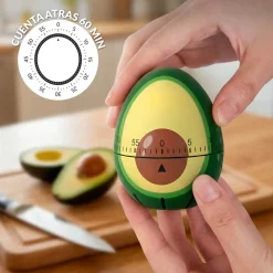 Temporizador de cocina aguacate