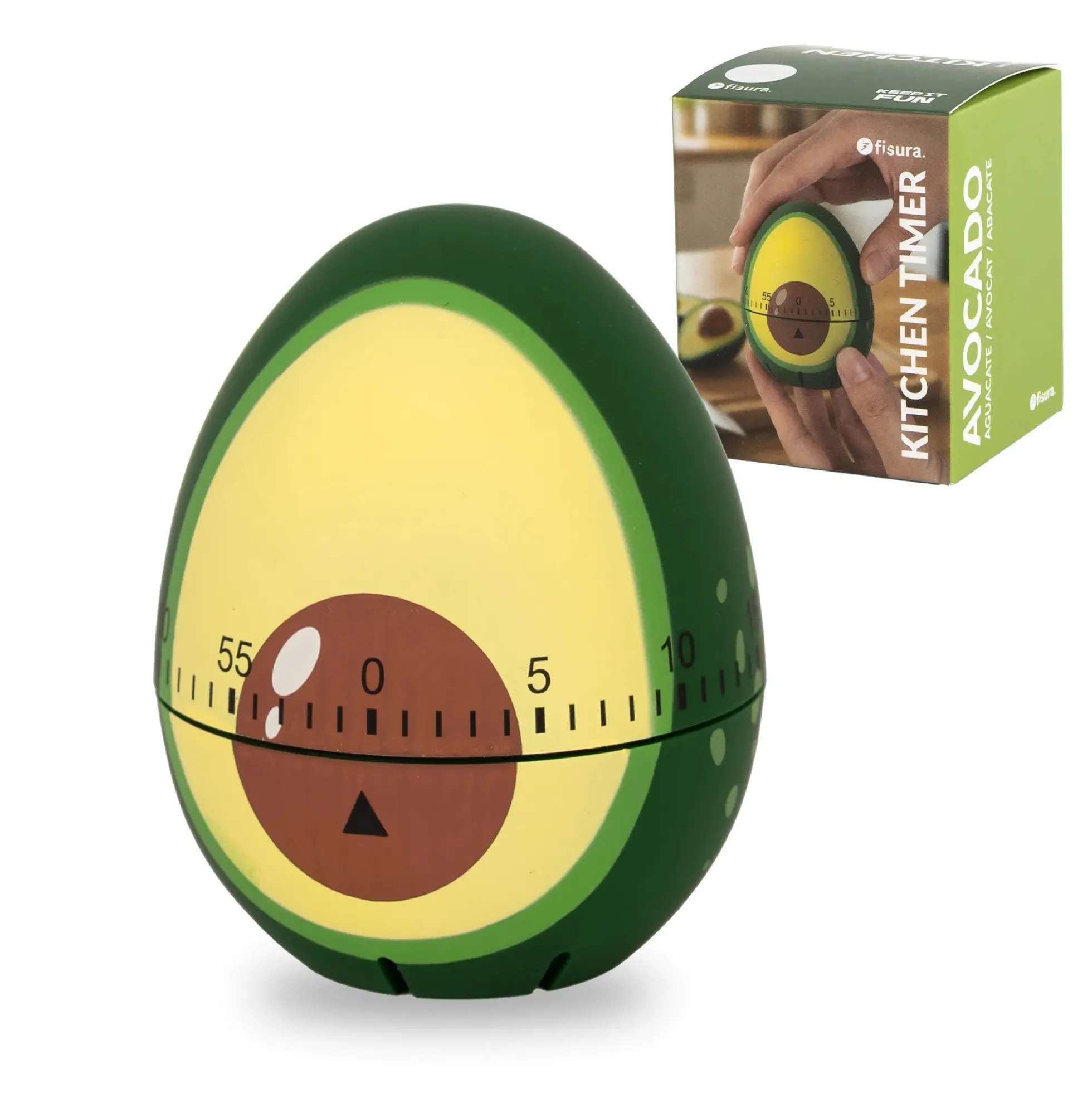 Temporizador de cocina aguacate