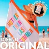 Toalla playa "hotter than last summer"
