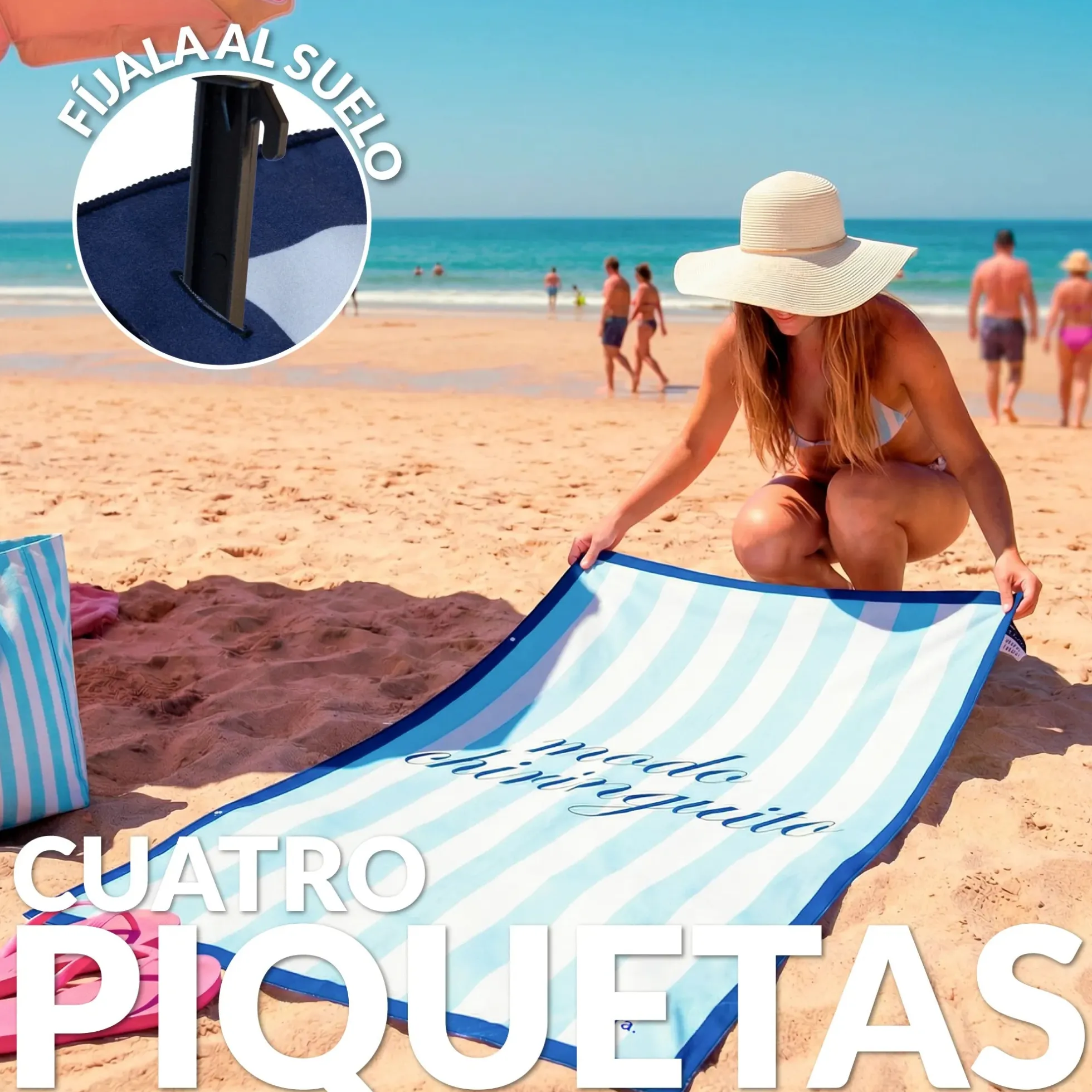 Toalla playa "Modo chiringuito"