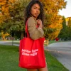 Tote bag borreguillo “Better late than ugly”
