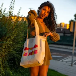 Tote bag borreguillo “No me da la vida”