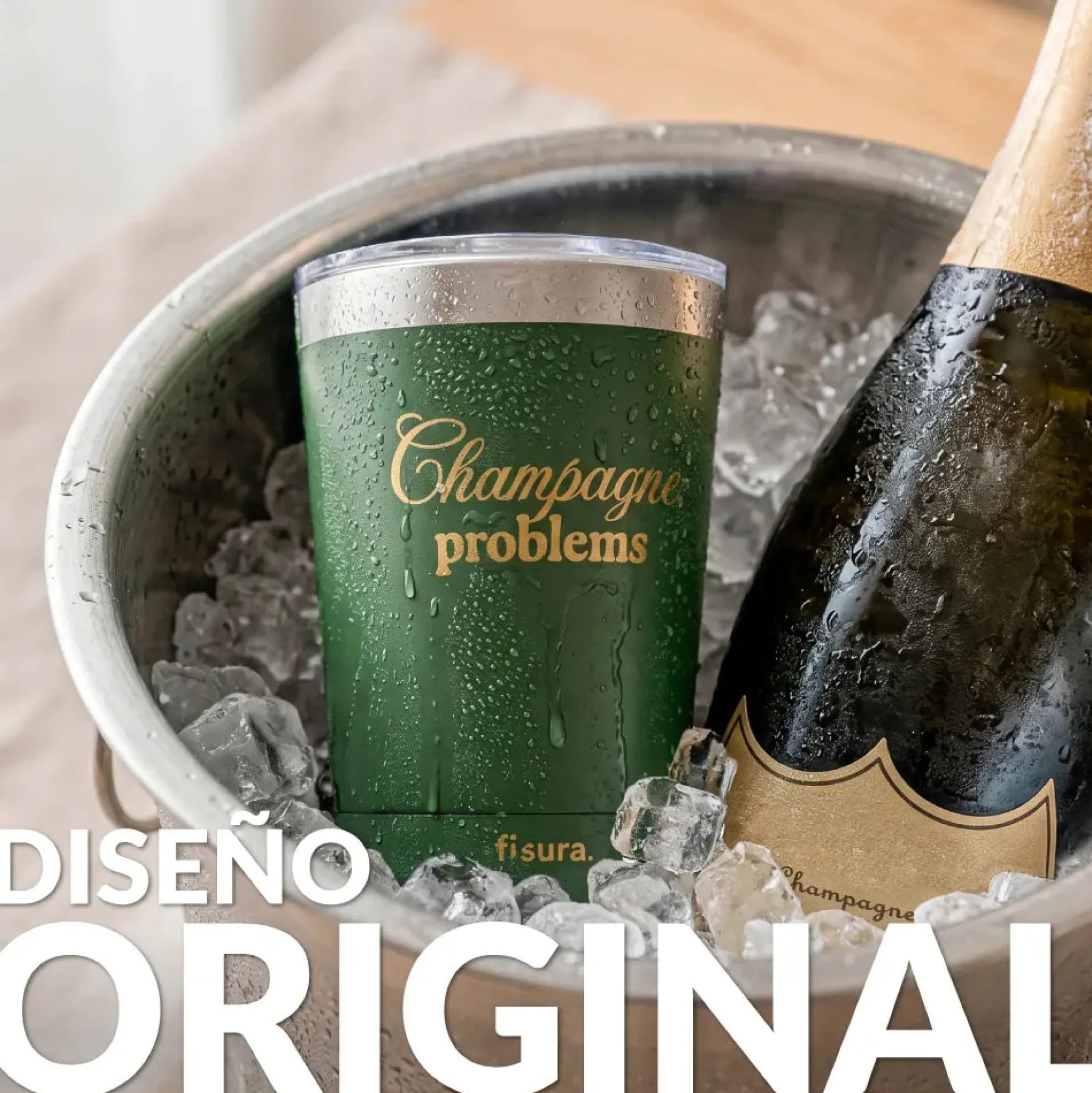 Vaso termo “Champagne problems”