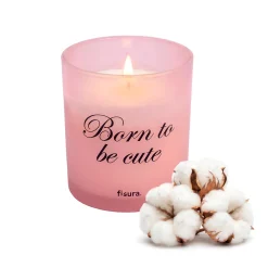 Vela de cristal “Born to be cute” – algodón