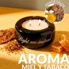 Vela multiusos “Light me instead” – tabaco y miel