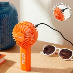 Ventilador portátil "I´m hot”